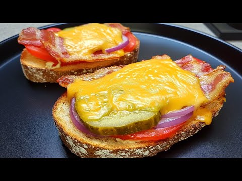 Видео: Лучший завтрак всего за 5 минут! Моя семья любит эти бутерброды каждое утро!