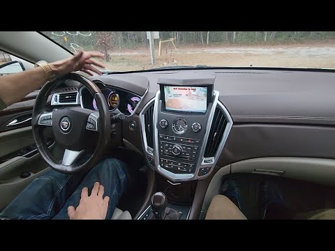 Видео: Впервые испытываем КАДИЛАК. Cadillac SRX 2012 Test drive