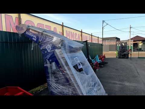 Видео: ПКУ МАРШАЛ - 1200. Новый КУН на новый трактор мтз 82.1  балочник.