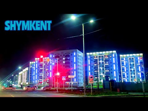 Видео: Ночной Шымкент сити. Новый город. Новые ЖК. Tulip Hall. Март 2025 - 1 Minute Story NS