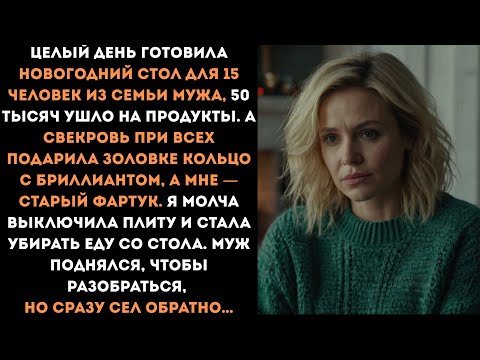 Видео: После поступка свекрови я в тот же момент отключила плиту и тихо принялась убирать еду со стола...
