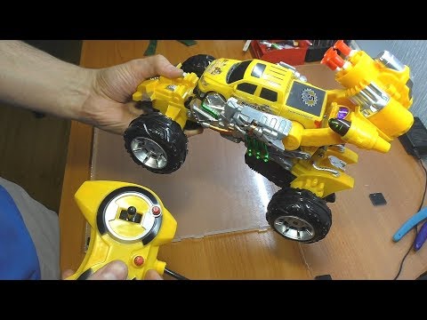 Видео: Не работает рулевой механизм / Радиоуправляемая машина Mioshi Rocket bomber