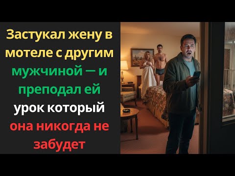 Видео: Застукал жену в мотеле с другим мужчиной — и преподал ей урок, который она никогда не забудет