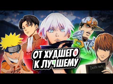Видео: РЕЙТИНГ ПОПУЛЯРНЫХ АНИМЕ | ОТ ХУДШЕГО К ЛУЧШЕМУ (2024)