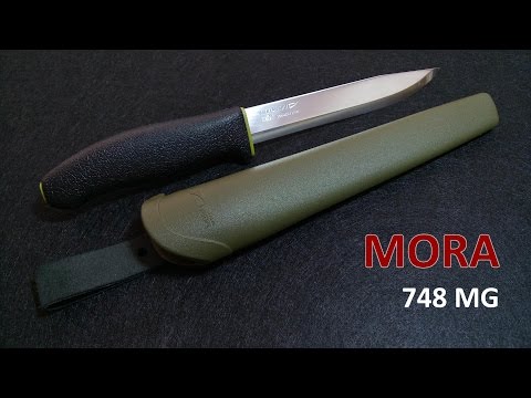 Видео: Mora 748 MG. Лаконичный обзор лаконичного ножа.