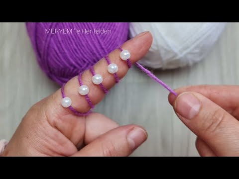 Видео: 🤩👍👍ГЕНИАЛЬНАЯ ИДЕЯ, УДИВИТЕЛЬНЫЙ ДИЗАЙН С ИСПОЛЬЗОВАНИЕМ НИТОК И БУСИН С ПОМОЩЬЮ ПАЛЬЦА.