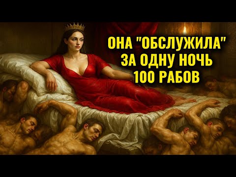Видео: ОНА "ОБСЛУЖИЛА" ЗА ОДНУ НОЧЬ 100 РАБОВ, НО К УТРУ ОНИ НЕ ПРОСНУЛИСЬ...