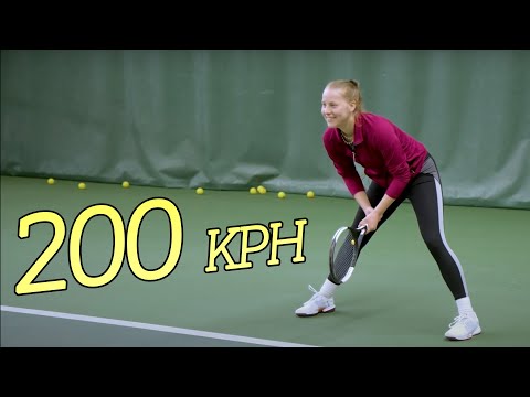 Видео: Отбейте профессиональную подачу в теннисе и выиграйте 1000 долларов