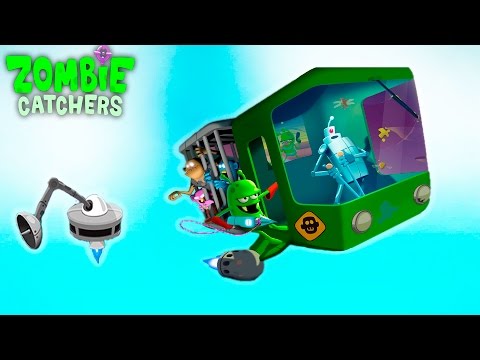 Видео: Охотники на зомби #3 Веселая игра про зомби и пришельцев. Zombie catchers