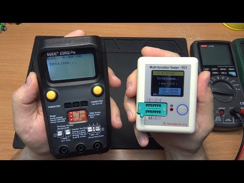 Видео: BSIDE ESR02PRO И TC1 МНОГОФУНКЦИОНАЛЬНЫЙ ТРАНЗИСТОР ТЕСТЕР ESR METR