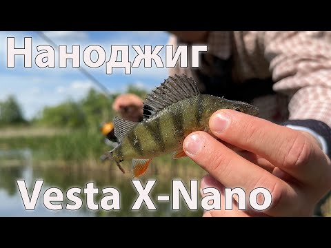 Видео: НАНОДЖИГ СУПЕР УЛЬТРАЛАЙТ в річкових хащах Azura Vesta X-Nano