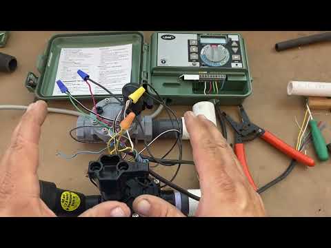 Видео: Проводка спринклерного клапана (несколько спринклерных коробок)