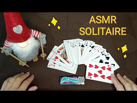 Видео: ASMR SOLITAIRE / АСМР ПАСЬЯНС / CHEWING GUM / ЖУЮ ЖВАЧКУ / КАРТЫ / WHISPER/ ШЕПОТ