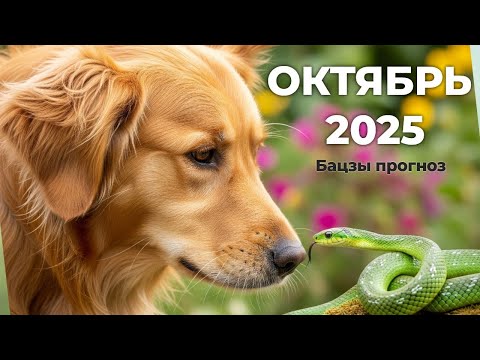 Видео: ОКТЯБРЬ 2025| Бацзы прогноз