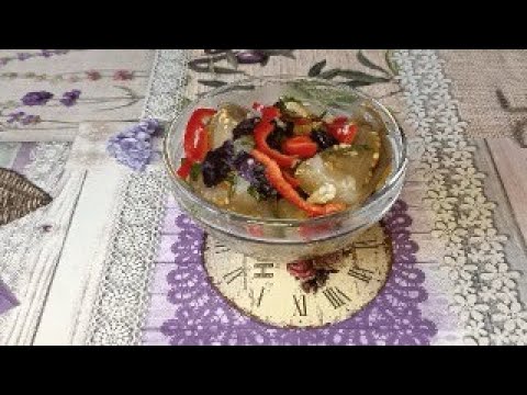 Видео: 🍆«Сочные маринованные баклажаны с перцем и чесноком — рецепт, который съедают первым!»
