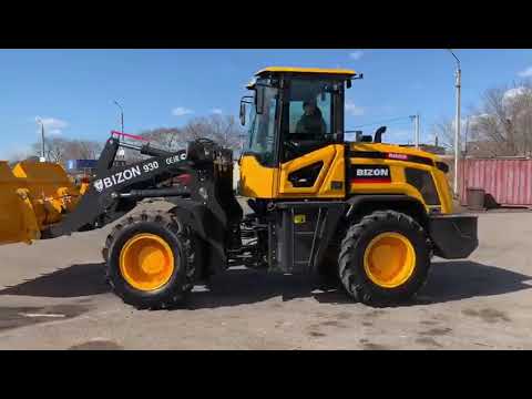 Видео: Фронтальный колесный погрузчик BIZON 930