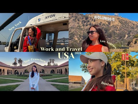 Видео: VLOG:Путешествие по США после завершения программы Work and travel. Вертолет. Stanford.Harvard.Киты.