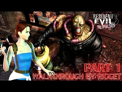 Видео: Resident Evil 3 Nemesis Прохождение Часть 1 "Бушующая эпидемия"