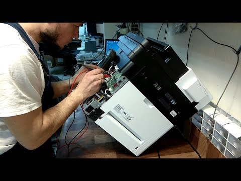 Видео: Kyocera M2135/M2540 чистые, пустые, белые листы