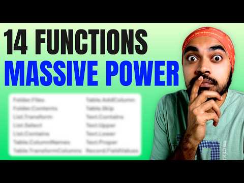 Видео: Функции Power Query, открывающие возможности для серьезной автоматизации.