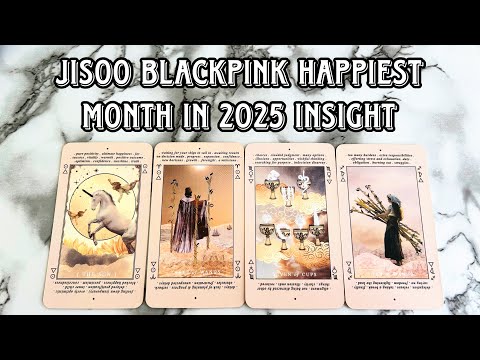 Видео: Самый счастливый месяц Джису из Blackpink в 2025 году 🌸 Прогноз судьбы и энергии