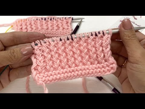 Видео: Резинка хлебный колос 2 способа вязания на спицах