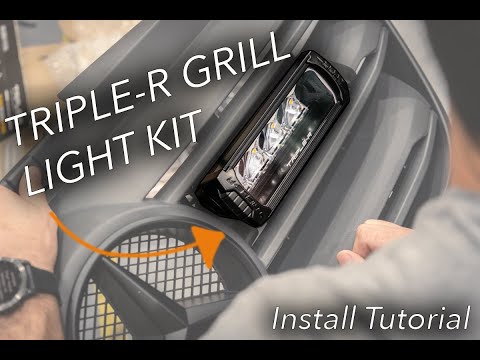 Видео: Как установить светильники Triple R Grill Lights
