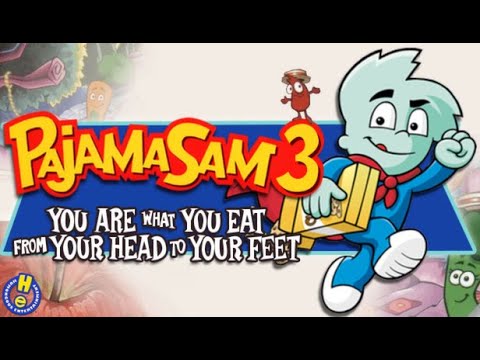 Видео: Прохождение Pajama Sam 3: You Are What You Eat From Your Head To Your Feet