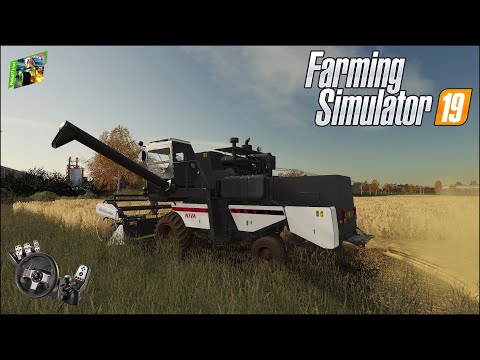 Видео: Farming Simulator 19 - Рассвет - 28 - Уборочная