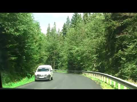 Видео: Дорога між Верховиною і Ворохтою. Кривопільський перевал.
