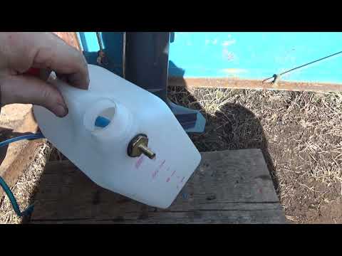 Видео: Топливный бак для лодочного мотора.