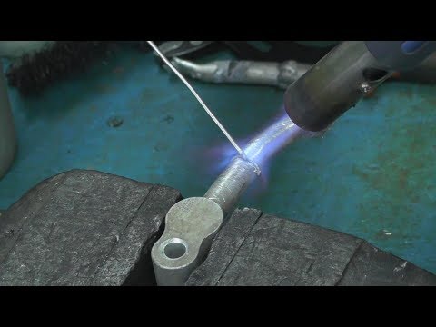 Видео: Припой для пайки алюминия. Первый опыт.