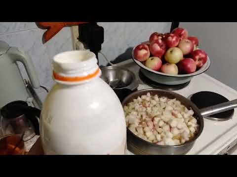 Видео: Жарю яблоки как картошку! Тольятти 21.10.25