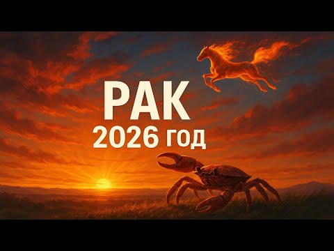 Видео: Почему 2026 год станет вашим годом, Рак — узнайте секреты звезд ♋