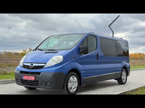 Видео: Opel Vivaro 2.0CDTi84kWt,Dupl6місць,L2H1,305000км,2009рік,ціна-11000$,Рівне