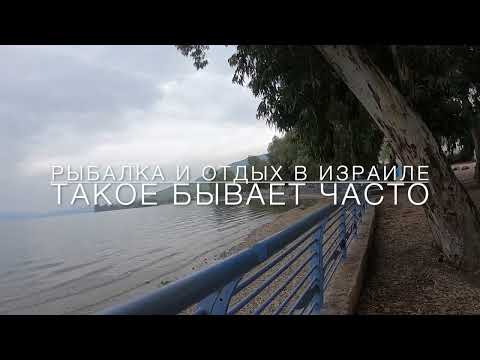 Видео: Рыбалка Кинерет  в марте