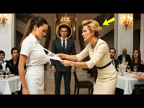 Видео: «Она ПОРВАЛА платье девушке, думая, что это официантка… но её МУЖ-МИЛЛИОНЕР всё УВИДЕЛ!»