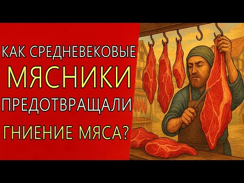 Видео: Как средневековые мясники предотвращали гниение мяса?