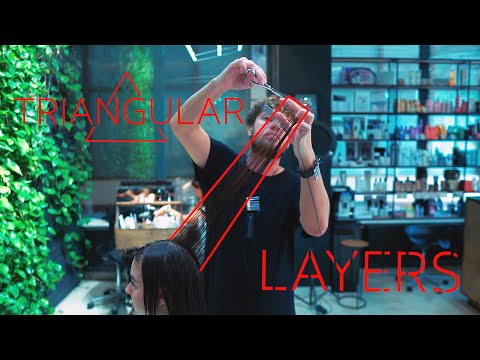 Видео: СТРИЖКА НА ДЛИННЫЕ ВОЛОСЫ с челкой, техника слои - НИКИТОЧКИН