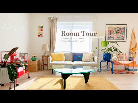 Видео: [Экскурсия по залу] Японский дом с красочным скандинавским интерьером