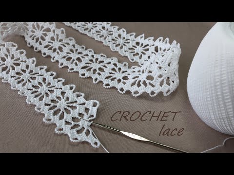 Видео: SUPER EASY CROCHET lace KNİTTİNG PATTERNS Step by Step Video Tutorial ВЯЗАНИЕ КРЮЧКОМ кружево