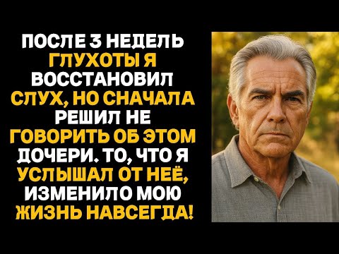 Видео: После глухоты я восстановил слух, но решил не говорить об этом дочери  То, что я услышал от неё