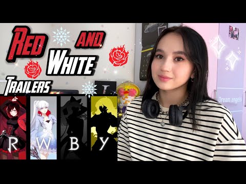 Видео: РЕАКЦИЯ на RWBY "Red"  and  "White" Trailer | Honest reaction