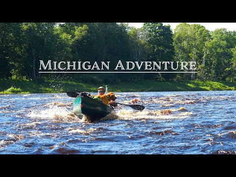 Видео: 4-дневный одиночный поход с каноэ