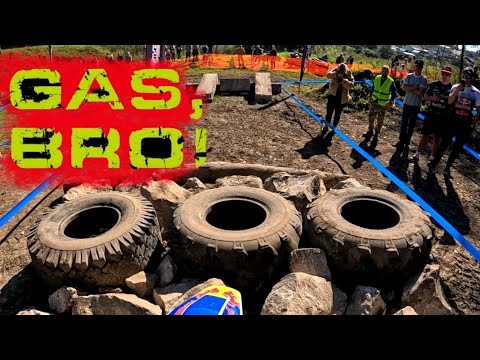 Видео: Эндуро Гонка GAS BRO! Хард 1 место.