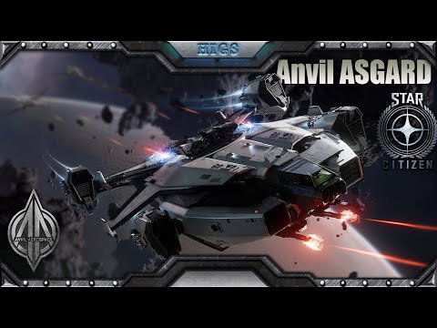 Видео: ⚡Anvil Asgard - не идеальный, но вместительный! Обзор корабля | Star citizen 4.3.1 live