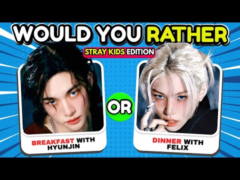 Видео: Что бы вы предпочли? | Викторина STRAY KIDS 💥 | K-Pop Edition
