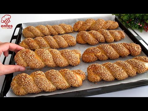 Видео: Вкуснее хлеба. Продается 1000 единиц в день! Знаменитая турецкая выпечка.