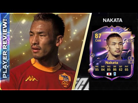 Видео: ПЛЕЙМЕЙКЕР!!!! ОБЗОР ГЕРОЯ ХИДЕТОСИ НАКАТЫ С РЕЙТИНГОМ 87 - EA FC26 ULTIMATE TEAM