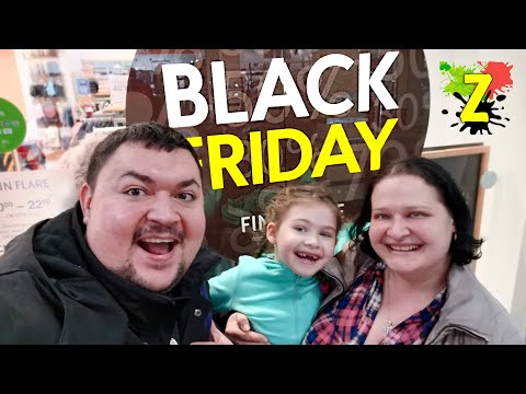 Видео: Наши покупки в ЧЕРНУЮ ПЯТНИЦУ Влог по магазинам